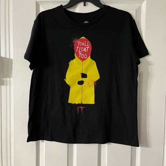 It Movie Women’s Black Shirt Medium “you’ll Float Too”. 50% cotton, 40% - Picture 6 of 15
